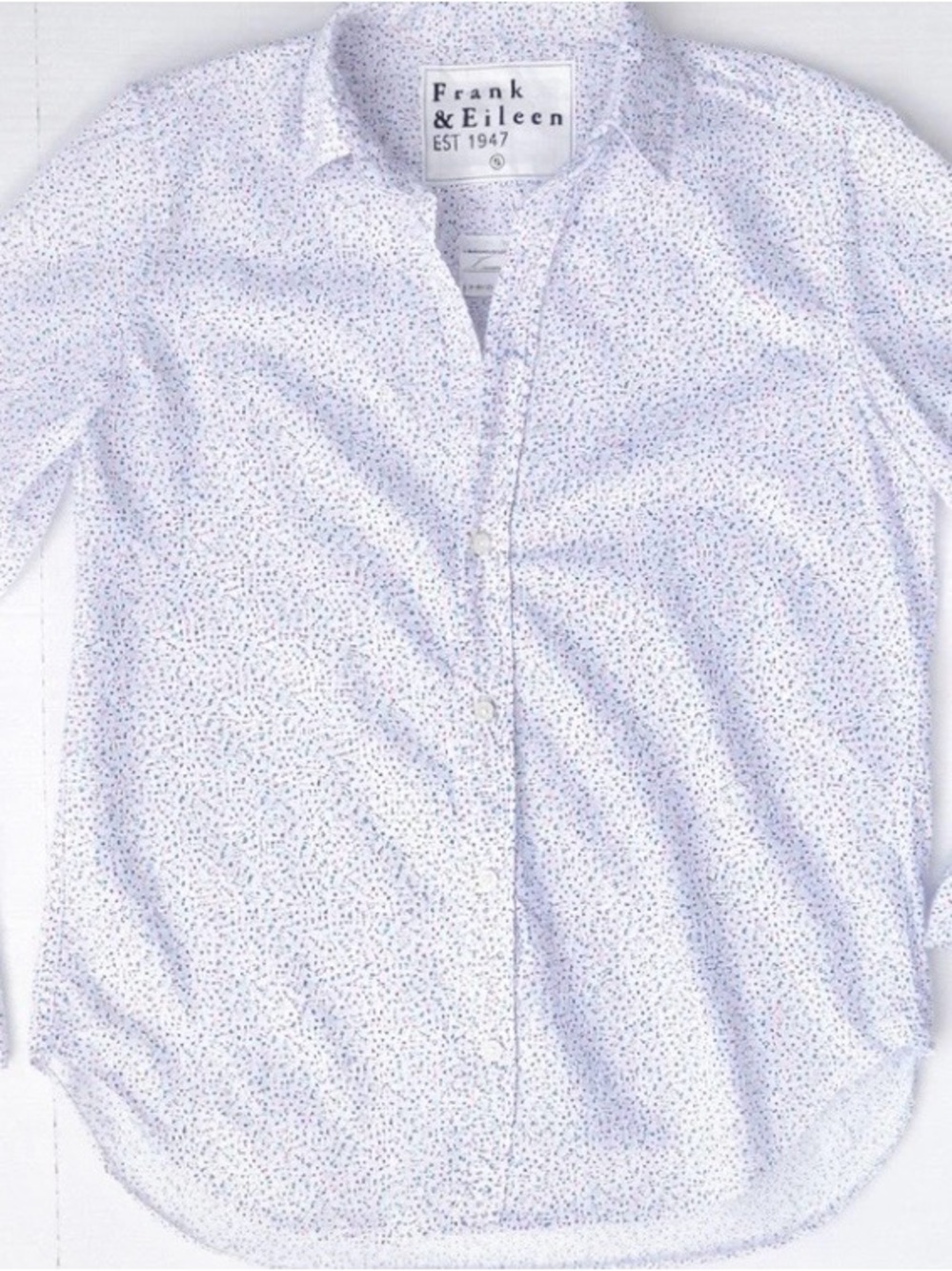 Frank & Eileen White Button-Up Shirt size XS - Italy Floral